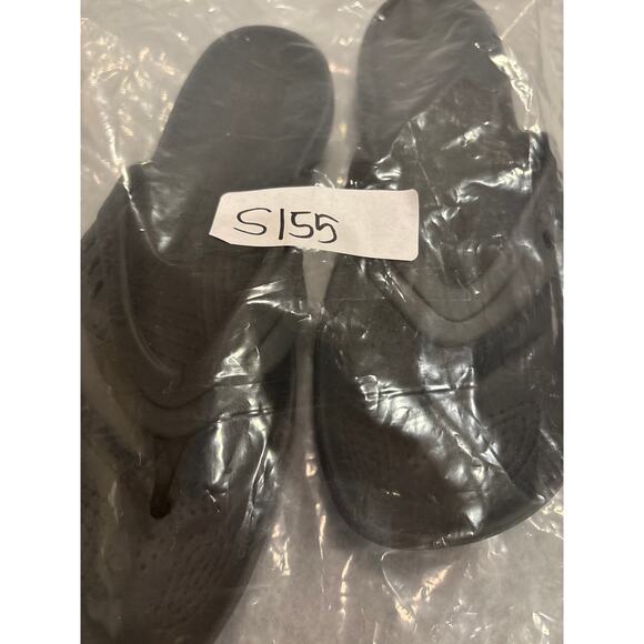 Crocs Kadee Women's Size 11 Black Lightweight Waterproof Thong Sandals Slippers - Picture 9 of 9